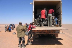 Motorradverladung
